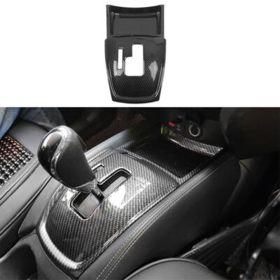 For Nissan X-TRAIL Rogue 2014-20 Carbon Fiber look  Inner Gear Shift Panel Cover