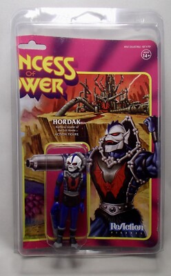 2018 SDCC SUPER7 ReAction MOTU She-Ra He-Man toy 3.75'' action figure HORDAK moc