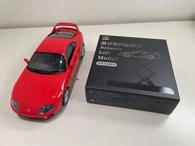 LCD 1:18 Toyota SUPRA A80 MK3 Red Diecast Licensed Brand New