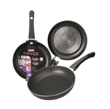 IBILI Inducta Frying Pan, 20 x 20 x 5 cm, Black,Other Cookware