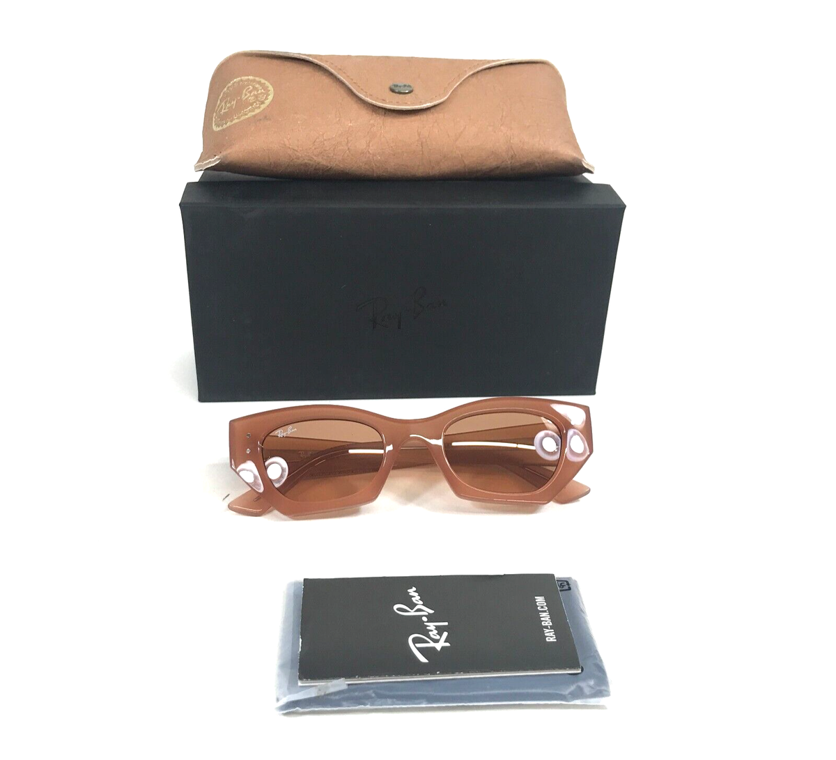 Ray-Ban Sunglasses RB4430 ZENA 6778/7 Cannella Cloudy Shiny Ray-Ban Sunglasses RB4430 ZENA 6778/7 Cannella Cloudy Shiny