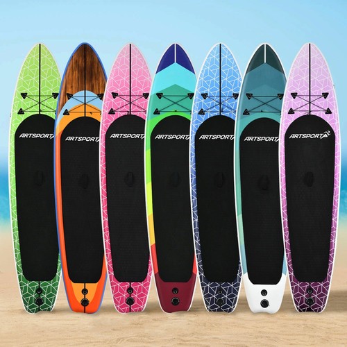 SUP Stand Up Paddle Board Set aufblasbar 320 Paddling Surfboard 150kg