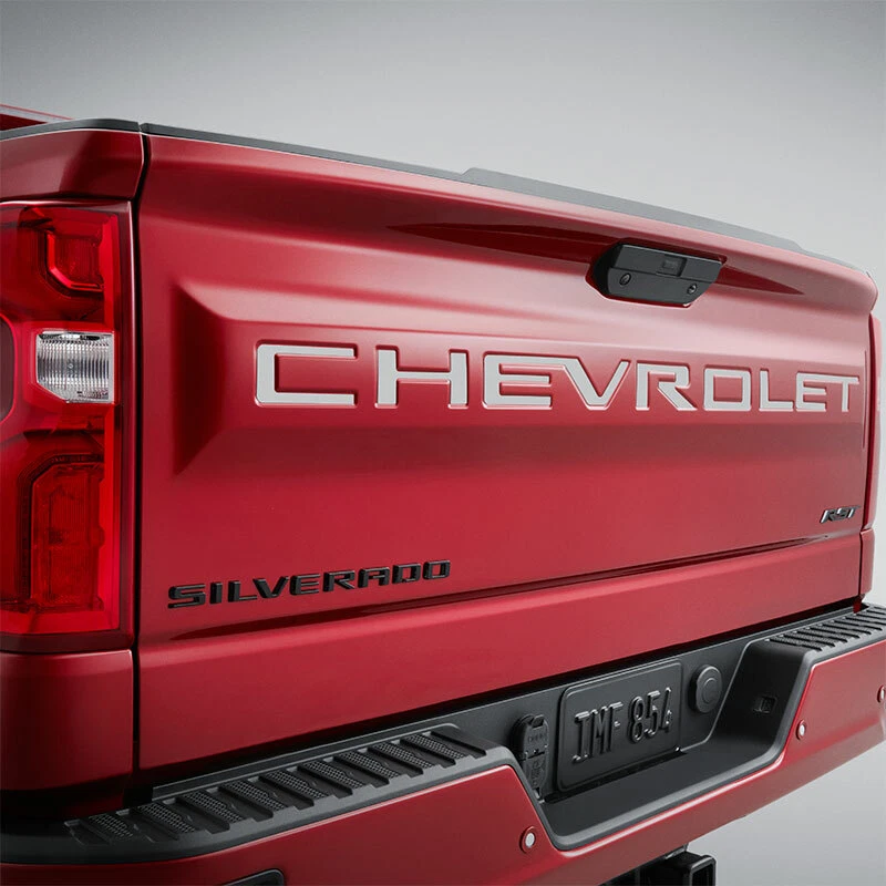 2019 2021 Chevrolet Next Gen Silverado Tailgate Lettering 84425985