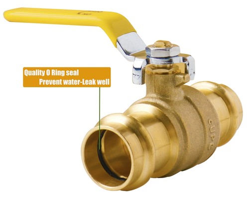 10 Pack 1/2" Press Propress Ball Valve Pro Press Ball Valve Fittings to Press... - Picture 5 of 8