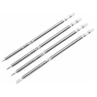 4PCS Soldering Iron Tips T12 Series for Hakko T12-K T12-B T12-BC2 T12-D24 C572