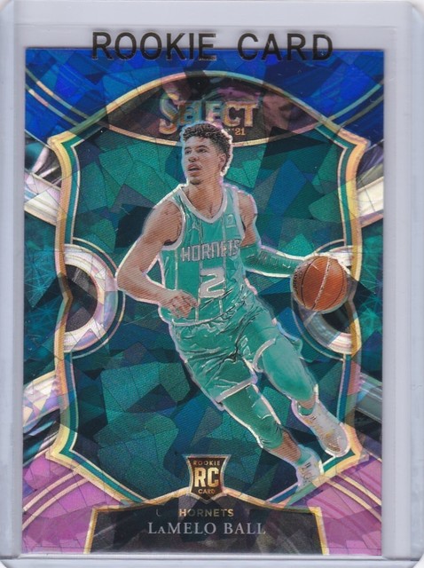 Lamelo Ball Rookie Card 2020 Select Tri-color Cracked Ice Prizms $$ Rc!
