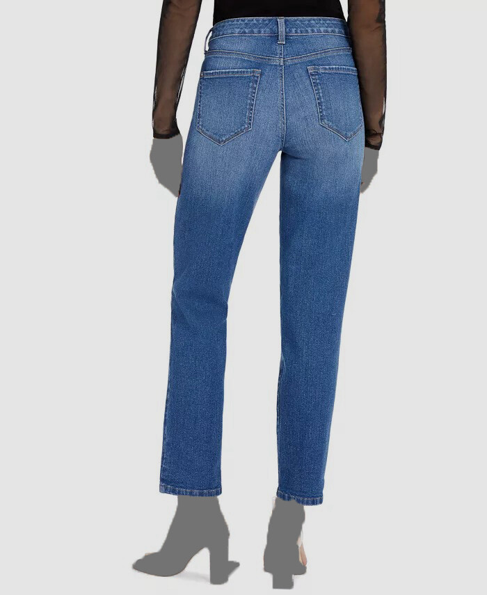 $69 Inc International Concepts Women's Blue Boyfriend Petite Jeans