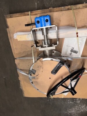 Neles Jamesbury 10-inch Ball Valve, RECA10CJJSTA  w/Rotork Actuator