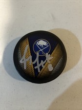 BUFFALO SABRES- RORY FITZPATRICK SIGNED AUTOGRAPH HOCKEY PUCK COA NHL