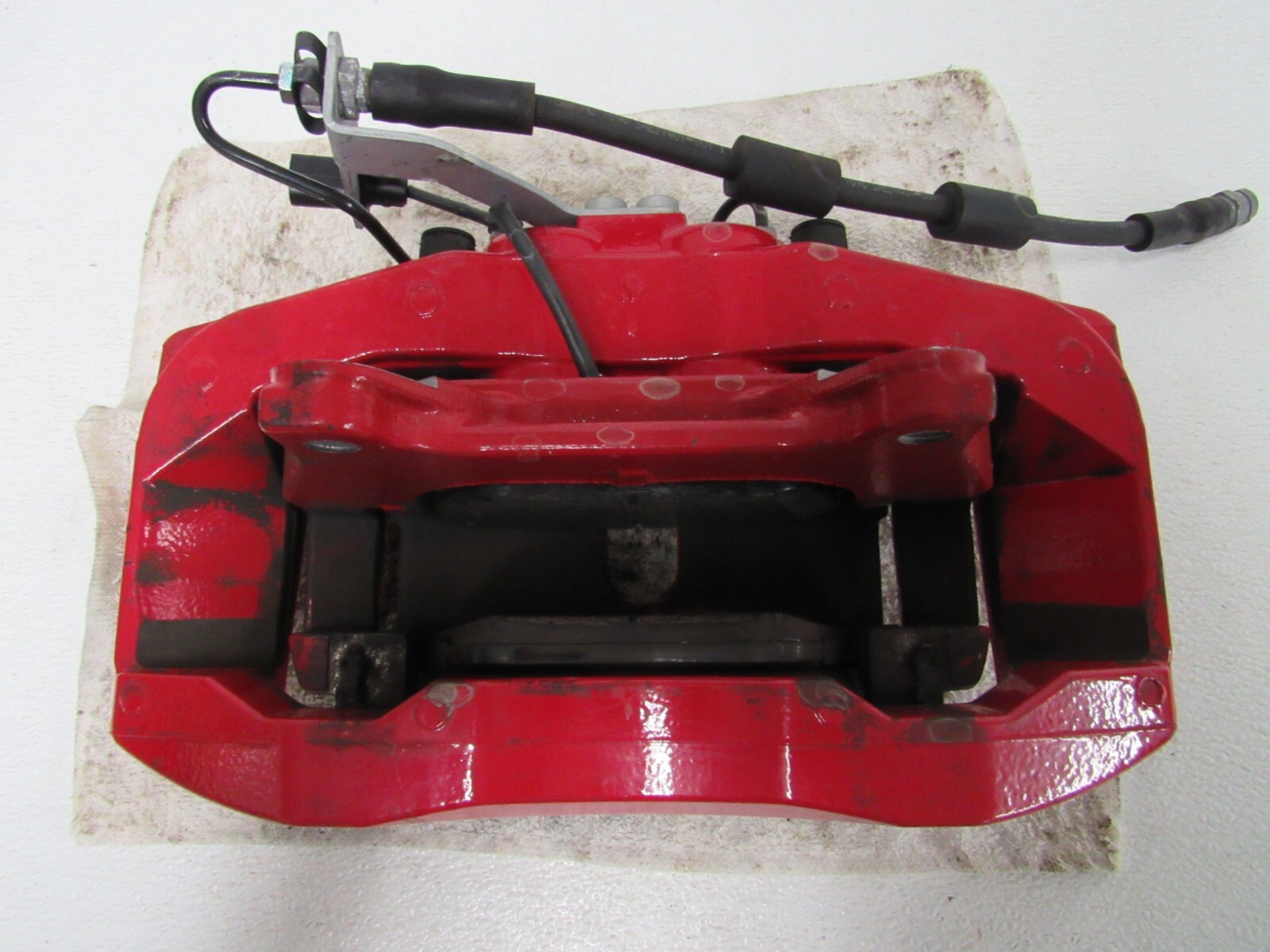 2013 BENTLEY CONTINENTAL GTC GT V8 RIGHT FRONT CALIPER BRAKE PADS STOCK OEM 6872