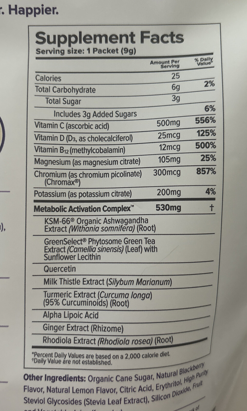 ZipSlim Blackberry Lemonade (Caffeine Free) by Beyond Slim 29 Single