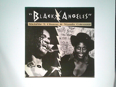 MICHELLE T. CLINTON & WANDA COLEMAN: BLACK ANGELES - Vinyl - Newalliance NAR 031