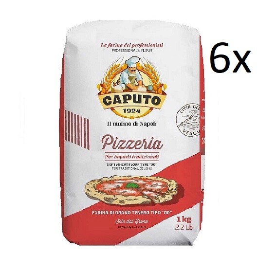 6X Farina Molino Caputo Pizzeria Per Pizza Napoli Pizzamehl Pizza Mehl 1Kg-image