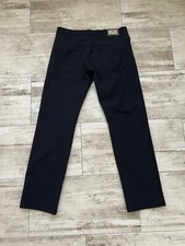 Mens Versace Jeans Couture Black Pants Jeans Trousers Classic Casual Size 52