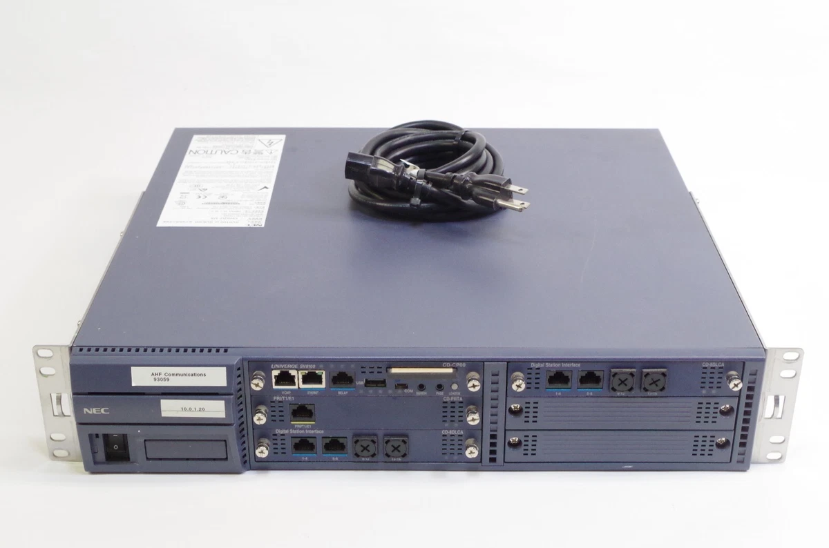 NEC Univerge SV8100 CHS2U B-US Phone System | eBay