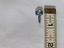 Silver Screw Eyes Pins for Crafting