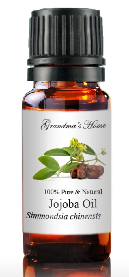 GRANDMA'S HOME Jojoba (Golden) Oil - 5 mL - 100% Pure and Natural - Free Shipping - US Seller