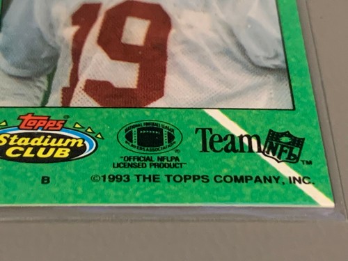 1993 Topps Stadium Club #440 Joe Montana Kansas City Chiefs EX - Imagen 3 de 3