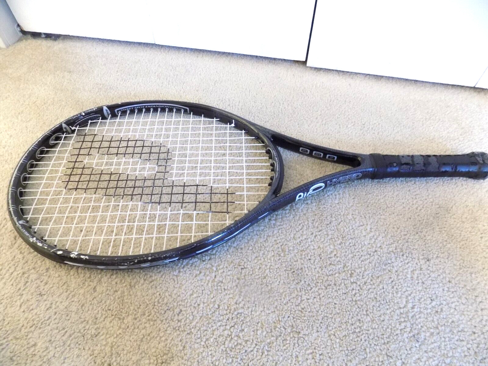Prince Air O Hybrid Black 25+ Tennis Racquet 105 in. 4" Grip