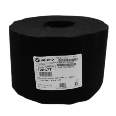 VELCRO  Brand ONE-WRAP  Tape 6'' x 25 yard roll