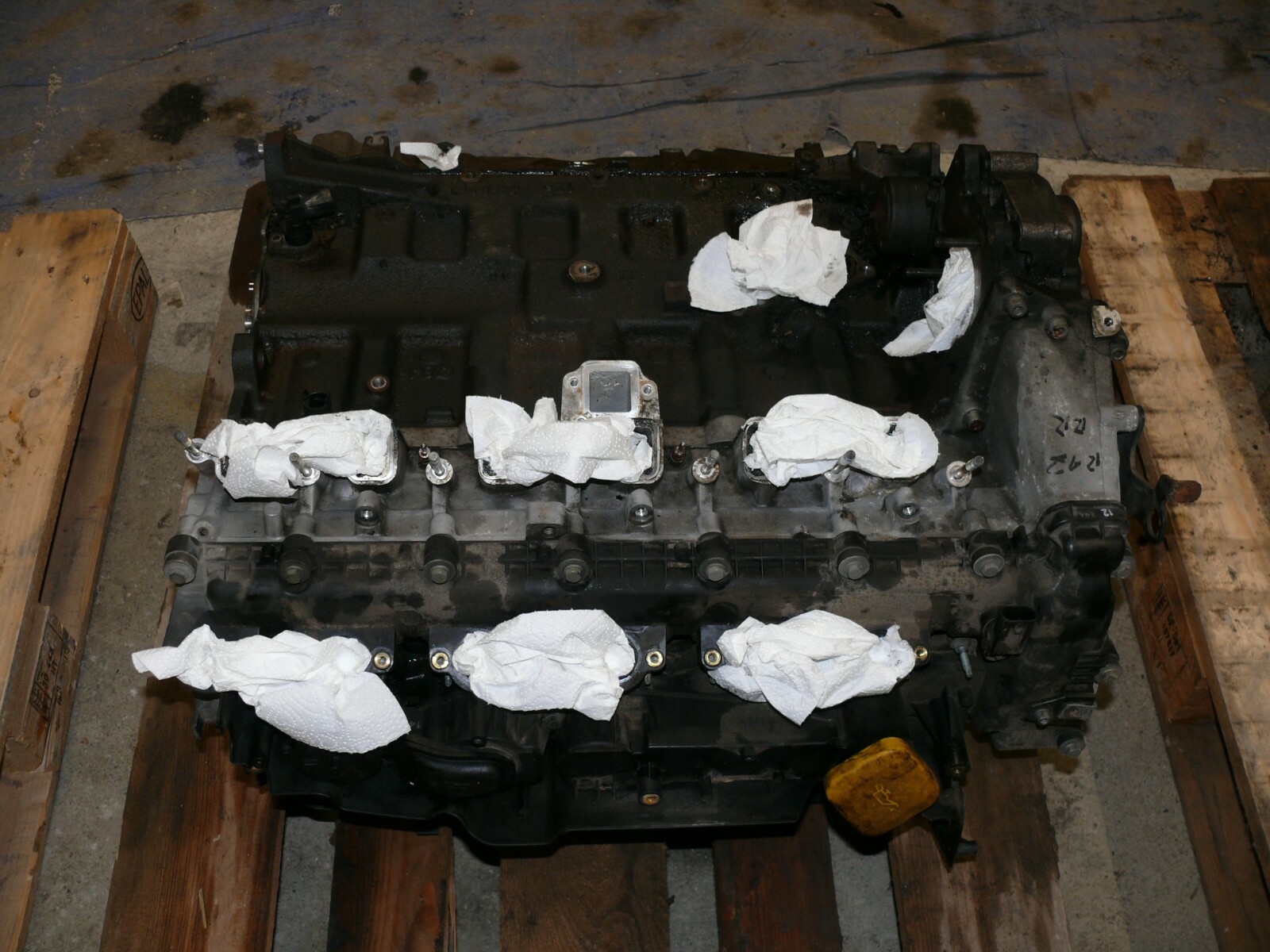 Land Rover Range Rover LM 130KW Motor 31235606 M57D30 7781214 