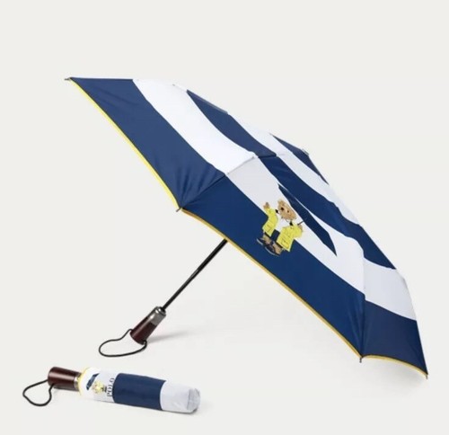 nuevo con lauren polo oso plegable automático compacto en