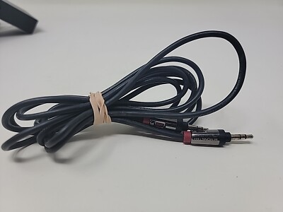 Monster Just Hook It Up 6 ft. L Stereo Audio Cable 3.5 mm 140285-00 AUX Cord Car