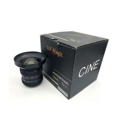 SLR Magic 10mm T2.1 Hyperprime Cine Lens for M4/3 Mount Camera,bmpcc gh4 gh5