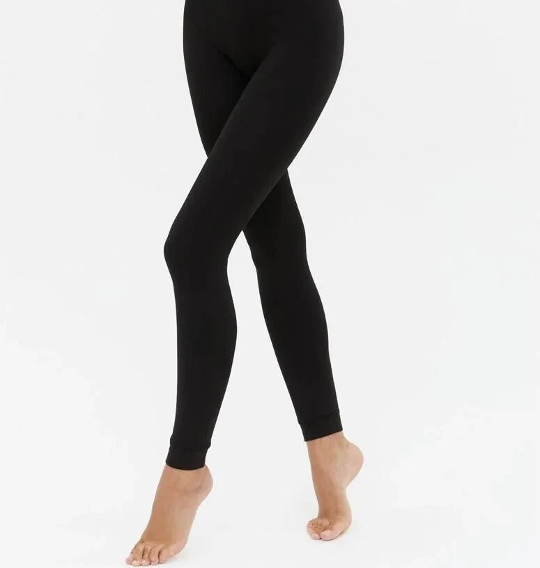 Ellen Reyes Yoga Sport Luxurious Soft Fleece Lined Leggings - 2