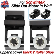 FOR SCHWINTEK IN-WALL SLIDE OUT STANDARD BEARING BLOCK ROLLER SHOE UPPER & LOWER