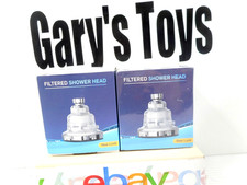Filtered Chrome Shower Head - High Pressure Rain Shower Head LOT OF 2