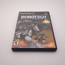 Robotech Battlecry PlayStation 2 PS2 Mecha Action Video Game Mint No Manual