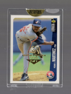 1996 COLLECTOR'S CHOICE CERTIFIED SPECIAL OLYMPICS #610 PEDRO MARTINEZ #1/1