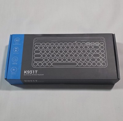 Universal Bluetooth Keyboard Multi-Device Built-In Cellphone Cradle Wireless Key