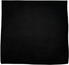 MDSTYLE 100 Cotton Solid Color Bandana for Men  Women 22" x 22" Handkerchief H