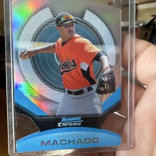 Topps 2011 Bowman Chrome Manny Machado Baltimore Orioles #2 Rookie Futures