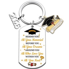 2026 Graduation Gifts For Her Him Class Of 2026 Graduation Keychain Gifts For