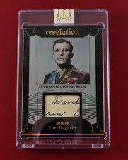 2025 Eternal Revelation History Relics Yuri Gagarin 1/1 Black Refractor