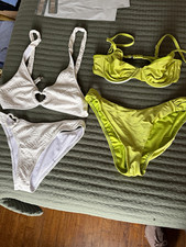 7-Piece Women  s Bikini Swimsuit Bundle Large