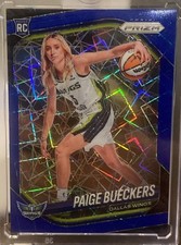 ๐ฅ๐ Paige Bueckers 2025-26 WNBA Prizm #147 Blue Velocity Variation Rookie RC