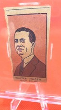 Walter Hagen 1921 W512 Strip Card #39 - CSG - Golf Legend - HOF - Rookie Card 