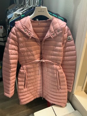 NEW Moncler Women Barbel Guibbotto Down Blush/Pink Jacket size 1 retail $1450