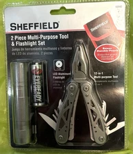 Sheffield Multi-Purpose Tool & Flashlight Set