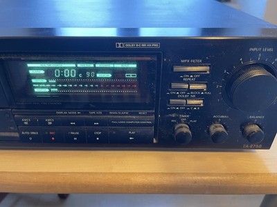Onkyo Integra TA-2750Tape Deck Cassettendeck TA 2750 mit Dolby B/C & HX Pro