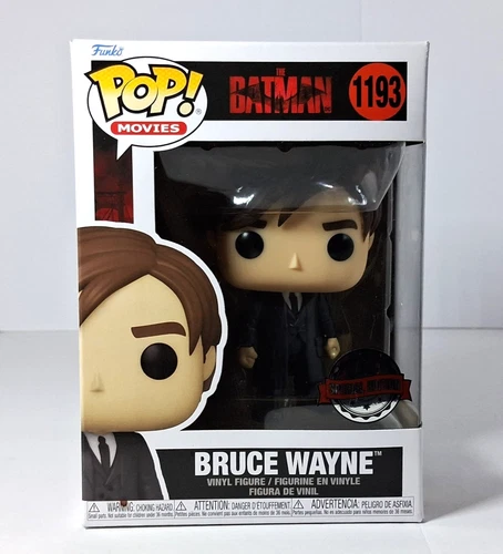 Funko Pop! Movies: The Batman #1193 Bruce Wayne DC Universe