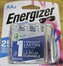 BRAND NEW SEALED 8PK ENERGIZER AA ULTIMATE LITHIUM 25YR EXP 12/2050 FREESHIP
