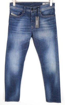 DIESEL Buster 084GR Herren Jeans Slim Taper Fit Blau Baumwolle Stretch W28/L32