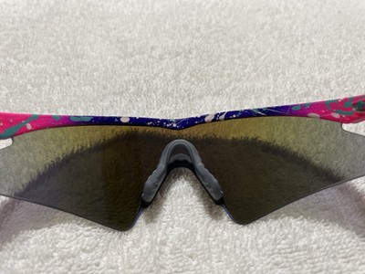 Oakley M Frame Gen 1 Mumbo ROSA SPLATTER - Blue Iridium Sweep