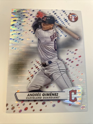 2023 Topps Pristine Andres Gimenez Refractor #43