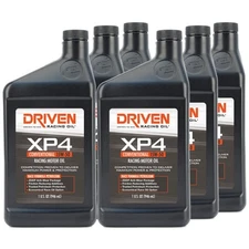 Driven Racing Oil 00506, XP4 Racing Oil, Conventional 15W-50, 6 Quarts
